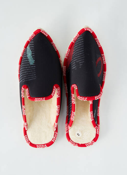 Papuci/Pantofi de casă negru BERTHE AUX GRANDS PIEDS bărbat