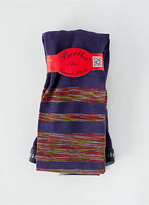 Colanți violet BERTHE AUX GRANDS PIEDS femeie