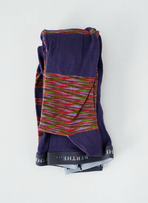 Colanți elasticitate violet BERTHE AUX GRANDS PIEDS femme