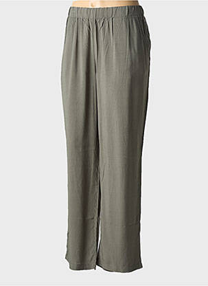 Pantalon drept verde ÉTYMOLOGIE femeie