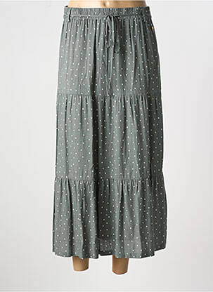 Fustă lungă verde ÉTYMOLOGIE femeie