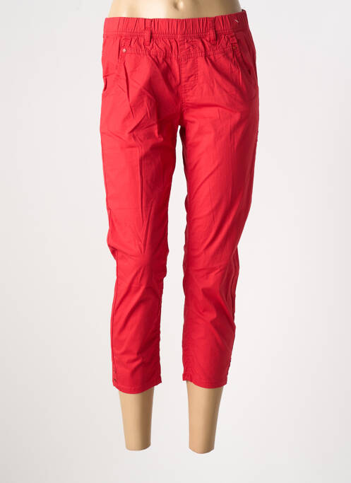 Pantalon trei sferturi roșu S.QUISE femeie