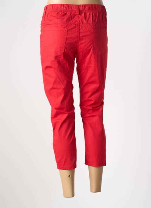 Pantalon trei sferturi roșu S.QUISE femeie