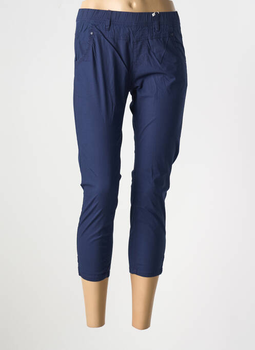 Pantalon trei sferturi albastru S.QUISE femeie