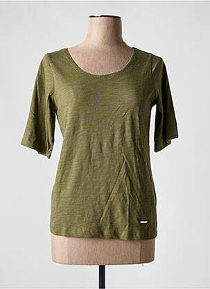 Tricou elasticitate mâneci scurte verde AGATHE & LOUISE femeie