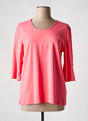 Tricou roz MARBLE femeie