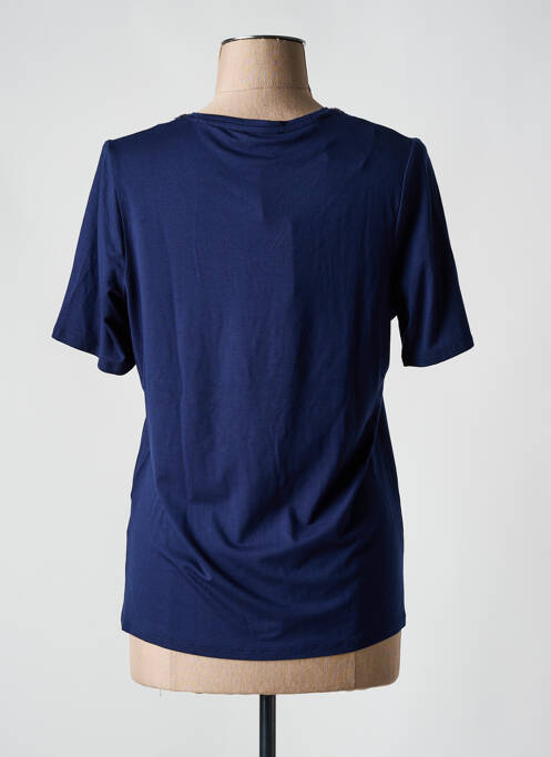 Tricou albastru MARBLE femeie