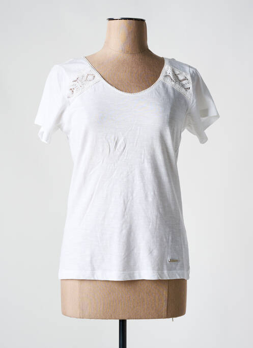 Tricou alb AGATHE & LOUISE femeie