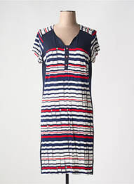 Rochie midi mâneci scurte mâneci scurte albastru GUY DUBOUIS femme