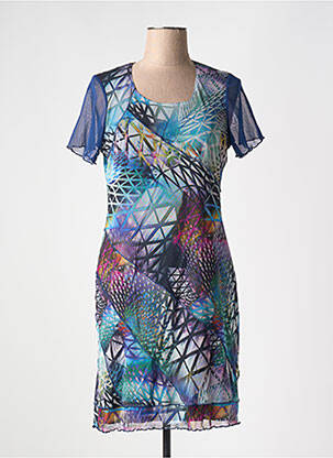 Rochie midi albastru GUY DUBOUIS femeie