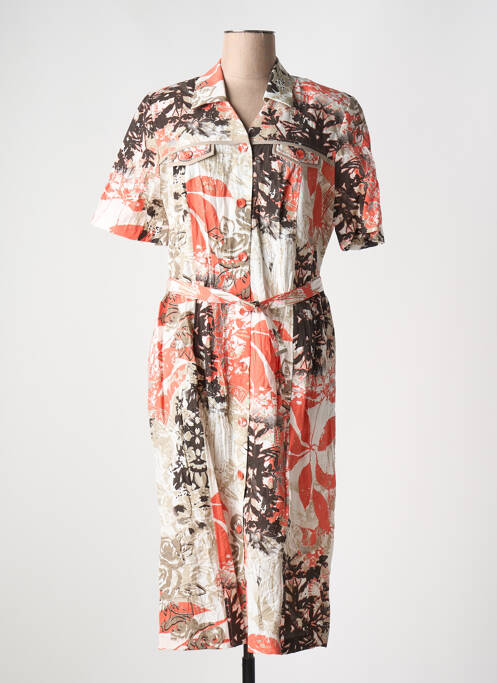 Rochie midi portocaliu GUY DUBOUIS femeie