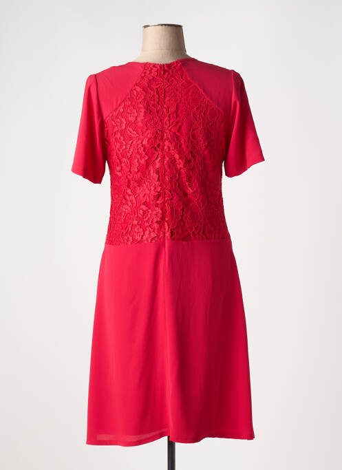 Rochie midi roșu GUY DUBOUIS femeie