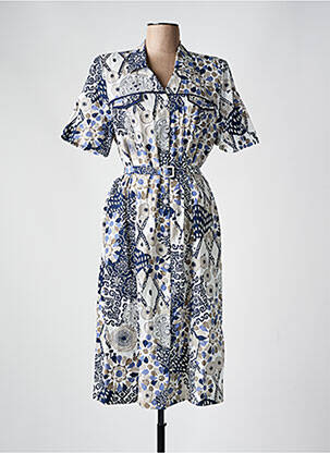 Rochie scurtă albastru FRANCE RIVOIRE femeie