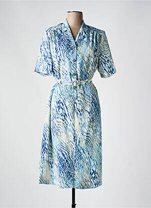 Rochie midi albastru GUY DUBOUIS femeie