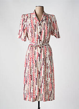 Rochie midi roșu GUY DUBOUIS femeie