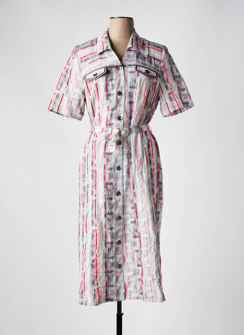 Rochie midi gri GUY DUBOUIS femeie