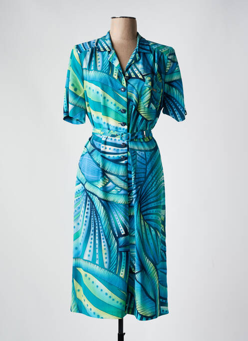 Rochie midi albastru FRANCE RIVOIRE femeie