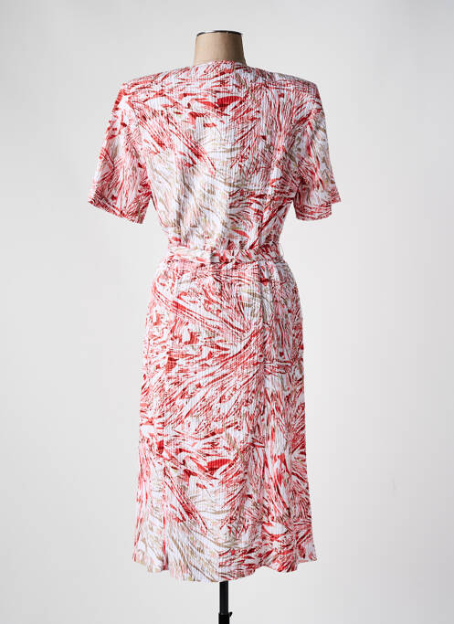 Rochie midi roșu FRANCE RIVOIRE femeie