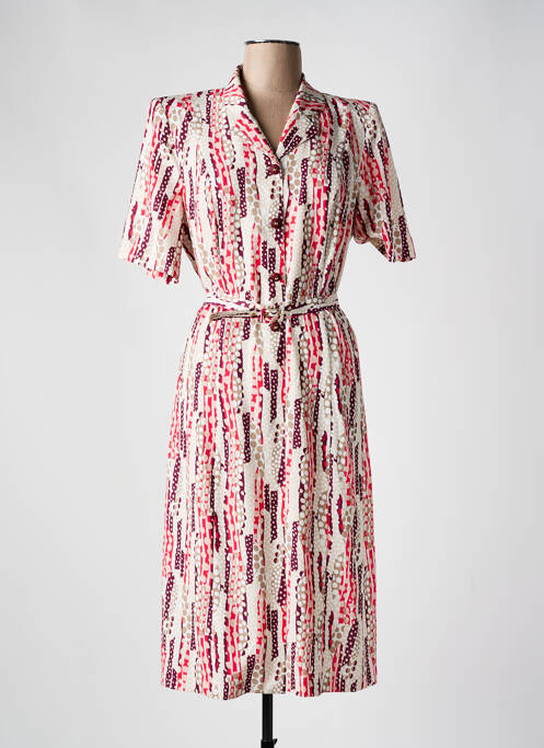 Rochie midi roșu GUY DUBOUIS femeie