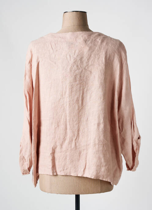 Jachete casual roz COULEURS DU TEMPS femeie