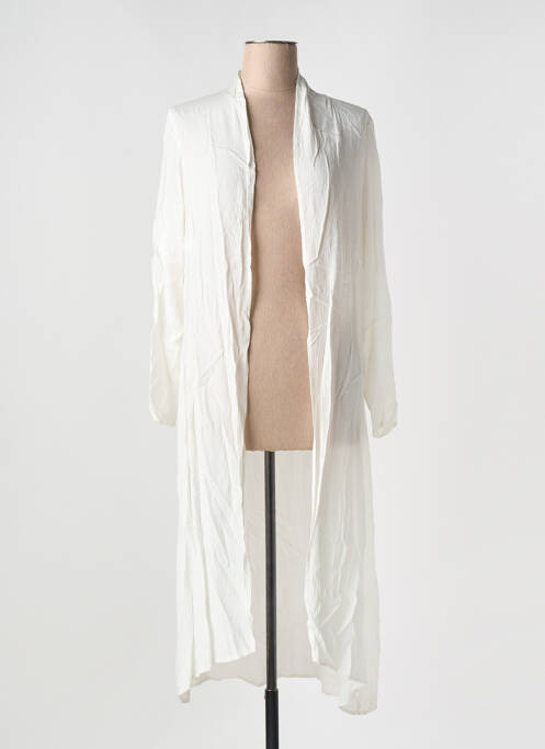 Vestă cu mâneci lungi alb MERI & ESCA femeie