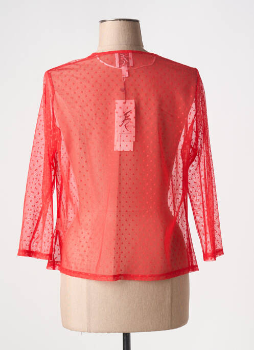 Vestă cu mâneci lungi roșu FRANCE RIVOIRE femeie