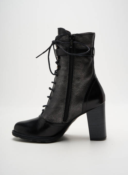 Botine/Ghete argintiu AMARU femeie