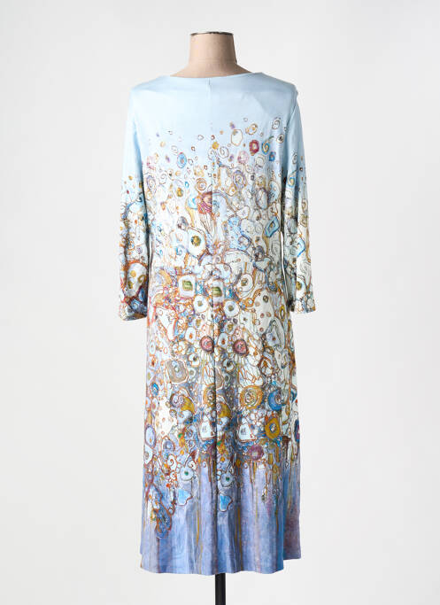 Rochie midi albastru DOLCEZZA femeie