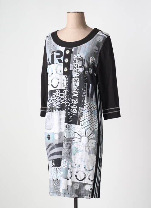 Rochie midi gri DOLCEZZA femeie