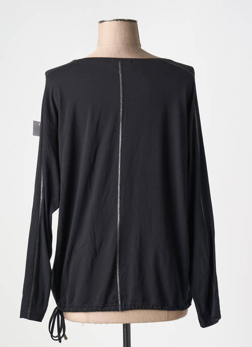 Tricou imprimeu fantezie mâneci lungi negru TUZZI femme