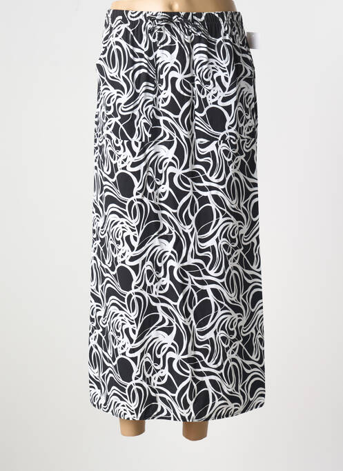 Fustă lungă negru QUATRE VINGT JOURS femeie