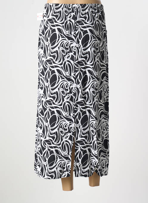 Fustă lungă negru QUATRE VINGT JOURS femeie