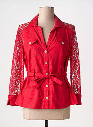 Cămașă roșu FRANCE RIVOIRE femeie