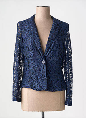 Jachete casual finisaj interior dublat albastru MERI & ESCA femeie