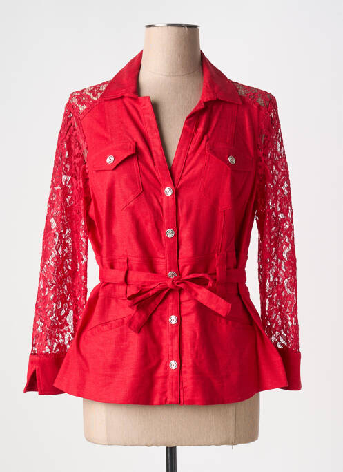 Cămașă roșu FRANCE RIVOIRE femeie