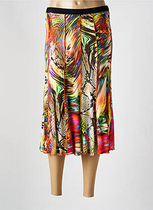 Fustă midi portocaliu GUY DUBOUIS femeie