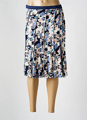 Fustă midi albastru GUY DUBOUIS femeie