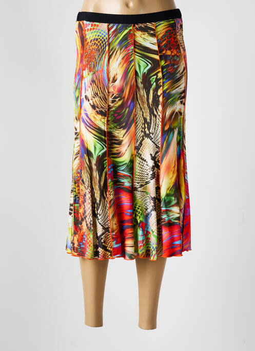 Fustă midi portocaliu GUY DUBOUIS femeie