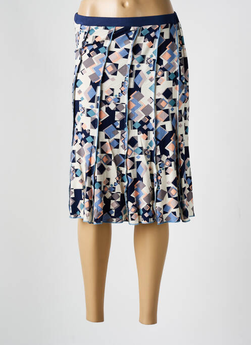 Fustă midi albastru GUY DUBOUIS femeie