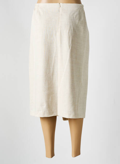 Fustă midi bej GUY DUBOUIS femeie