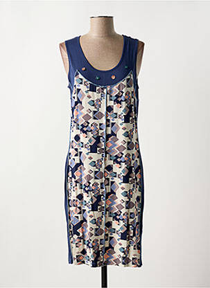 Rochie midi albastru GUY DUBOUIS femeie