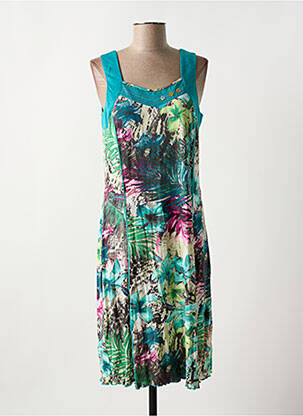 Rochie midi albastru FRANCE RIVOIRE femeie