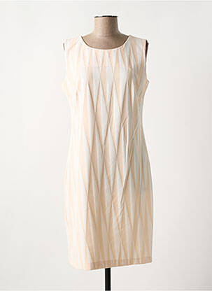 Rochie midi bej GUY DUBOUIS femeie