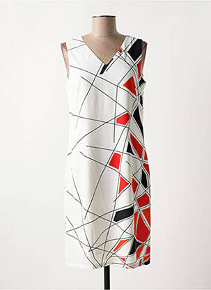 Rochie midi alb MERI & ESCA femeie