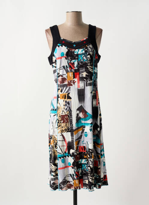 Rochie midi negru LISA CHESNAY femeie