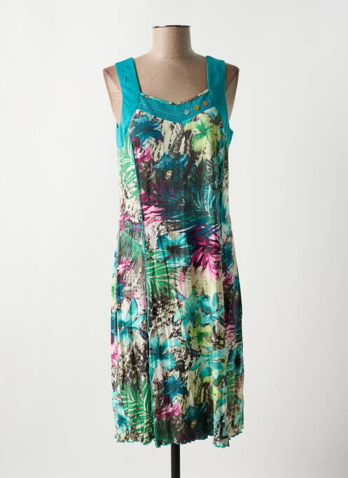 Rochie midi albastru FRANCE RIVOIRE femeie