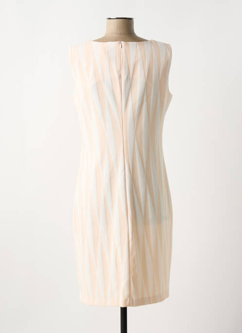 Rochie midi bej GUY DUBOUIS femeie