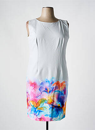 Rochie scurtă gri GUY DUBOUIS femeie