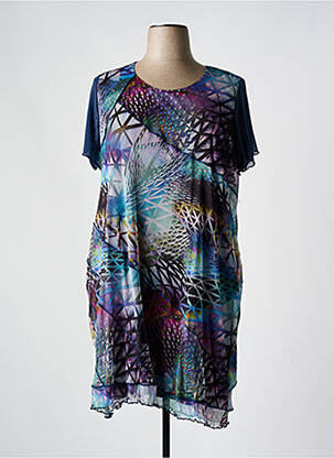 Rochie midi albastru GUY DUBOUIS femeie