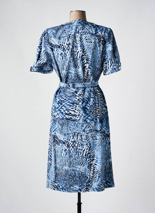 Rochie midi albastru GUY DUBOUIS femeie